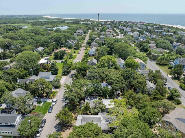 408 Princeton Ave, Cape May Point, NJ 08212 - aerial perspective of suburban area with a nearby body of water