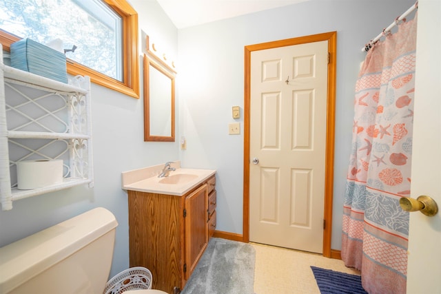 408 Princeton Ave, Cape May Point, NJ 08212 - bathroom with toilet and vanity