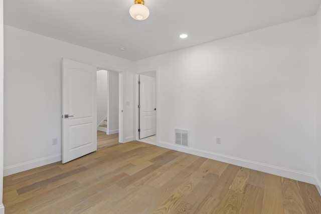 9 N 8th St, Del Haven, NJ 08251 - unfurnished bedroom featuring light wood-type flooring and recessed lighting