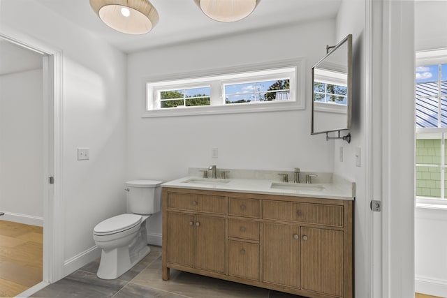 9 N 8th St, Del Haven, NJ 08251 - bathroom featuring toilet and double vanity