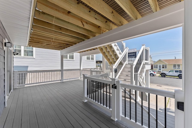 120 W 1st Ave Unit 1, North Wildwood, NJ 08260 - deck with stairs