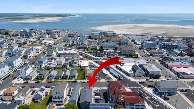 120 W 1st Ave Unit 1, North Wildwood, NJ 08260 - aerial view of property's location with a nearby body of water