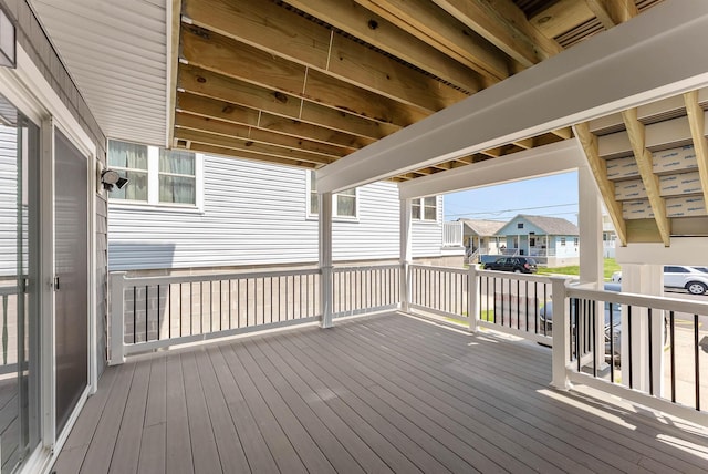 120 W 1st Ave Unit 1, North Wildwood, NJ 08260 - wooden deck featuring a residential view