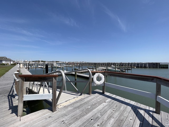 40 Harbor Cv, Cape May, NJ 08204 - dock area featuring a water view