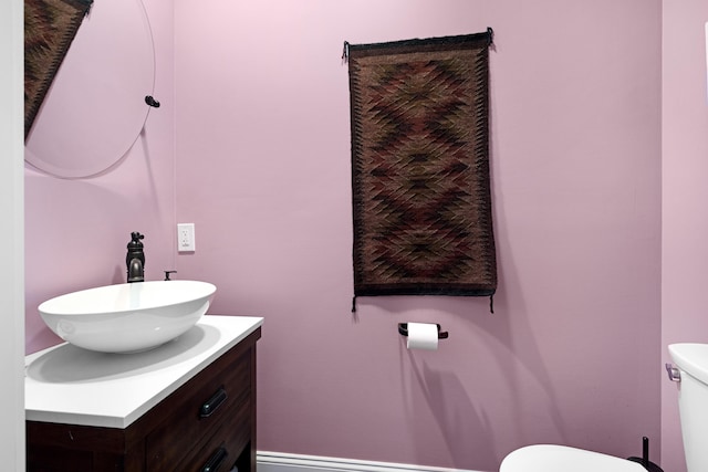 735 Maple Ave, West Cape May, NJ 08204 - bathroom featuring vanity and toilet