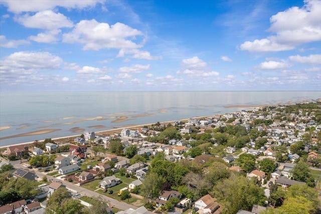 6 E Atlantic Ave, Villas, NJ 08251 - aerial view of property and surrounding area with a large body of water and nearby suburban area