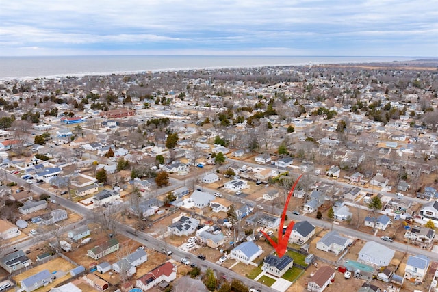 birds eye view of property featuring a residential view