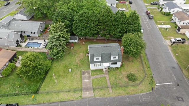 100 Oakdale Ave, Villas, NJ 08251 - aerial view of residential area with a pool area