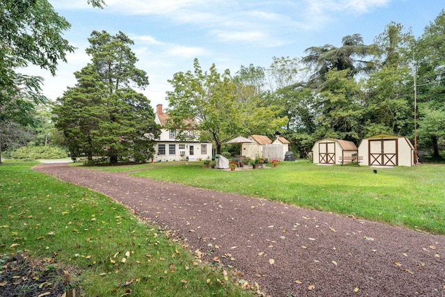 2320 Shore Rd, Ocean View, NJ 08210 - view of grassy yard with view of wooded area