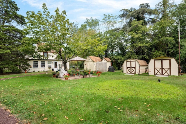 2320 Shore Rd, Ocean View, NJ 08210 - view of green lawn featuring a patio