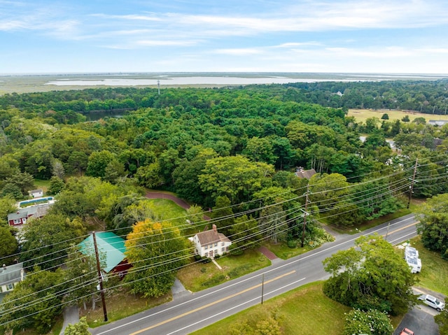 2320 Shore Rd, Ocean View, NJ 08210 - bird's eye view of a forest and a large body of water