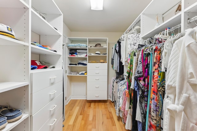 148 W Heather Rd Unit 148, Wildwood Crest, NJ 08260 - spacious closet with light wood-style floors