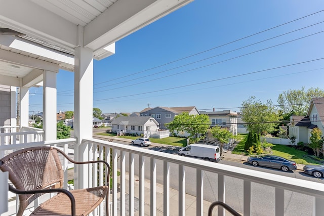 148 W Heather Rd Unit 148, Wildwood Crest, NJ 08260 - balcony with a residential view