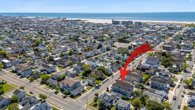 148 W Heather Rd Unit 148, Wildwood Crest, NJ 08260 - aerial view of property and surrounding area with a nearby body of water