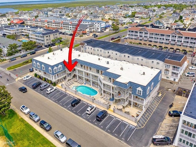 177 80th St Unit 104, Avalon, NJ 08202 - aerial view of a pool area