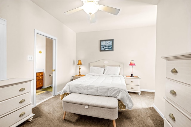 216 E Roberts Ave Unit 7, Wildwood, NJ 08260 - bedroom with carpet and ceiling fan