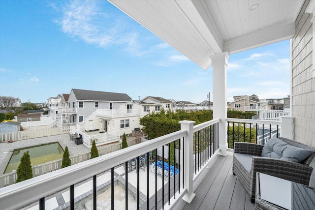2958 Avalon Ave, Avalon, NJ 08202 - balcony featuring a residential view