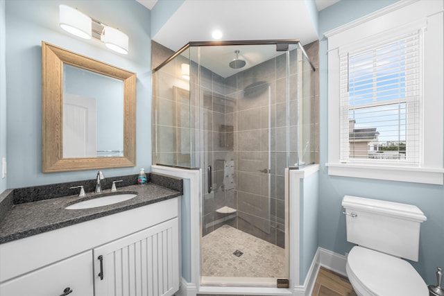 2958 Avalon Ave, Avalon, NJ 08202 - bathroom featuring vanity and a stall shower