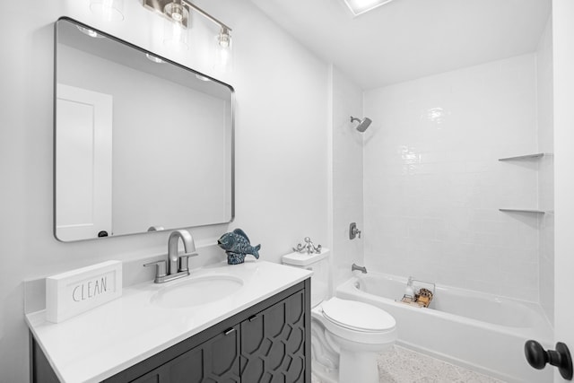 11 Oak Ave, Villas, NJ 08251 - bathroom with toilet, bathtub / shower combination, and vanity