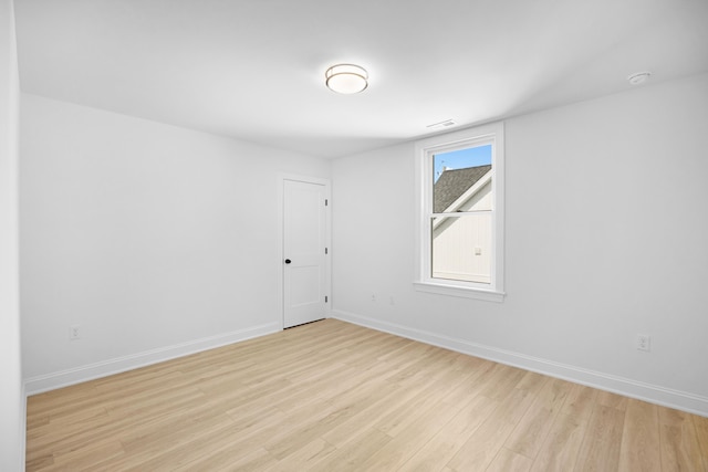 11 Oak Ave, Villas, NJ 08251 - spare room featuring light wood-style floors and baseboards