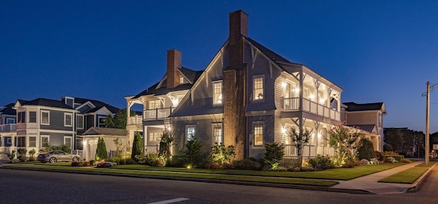 187 104th St, Stone Harbor, NJ 08247 - view of property at twilight