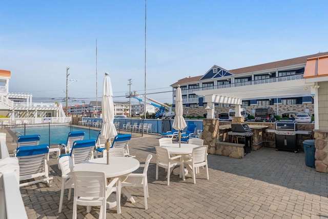 7929 Dune Dr Unit 310, Avalon, NJ 08202 - view of patio featuring outdoor dining space