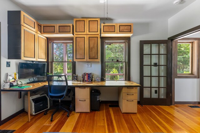 463 Rte 47 N, Goshen, NJ 08210 - office space featuring wood finished floors and built in study area