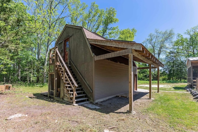 463 Rte 47 N, Goshen, NJ 08210 - view of outbuilding with stairway