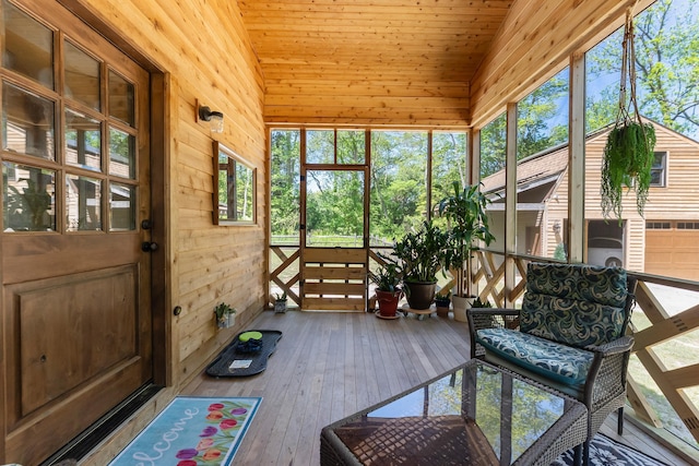 463 Rte 47 N, Goshen, NJ 08210 - sunroom with lofted ceiling