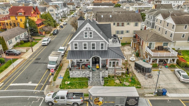 2901 Pacific Ave, Wildwood, NJ 08260 - bird's eye view featuring a residential view