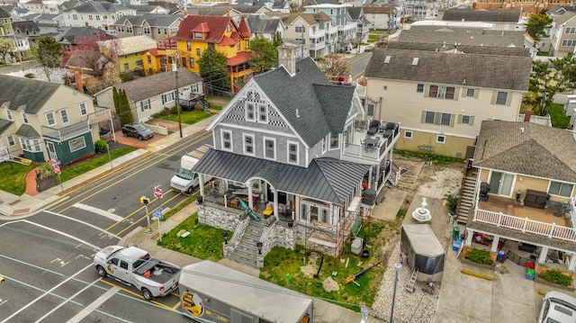 2901 Pacific Ave, Wildwood, NJ 08260 - drone / aerial view featuring a residential view