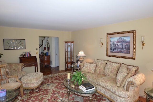 10 Timberlea Ln, Cape May Court House, NJ 08210 - living area with wood finished floors