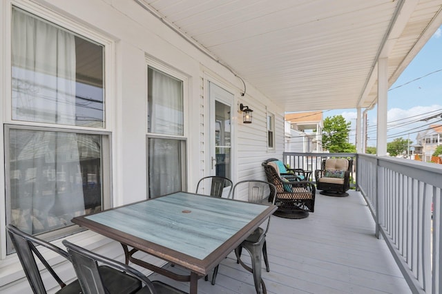 148 E Burk Ave Unit 3, Wildwood, NJ 08260 - view of wooden terrace