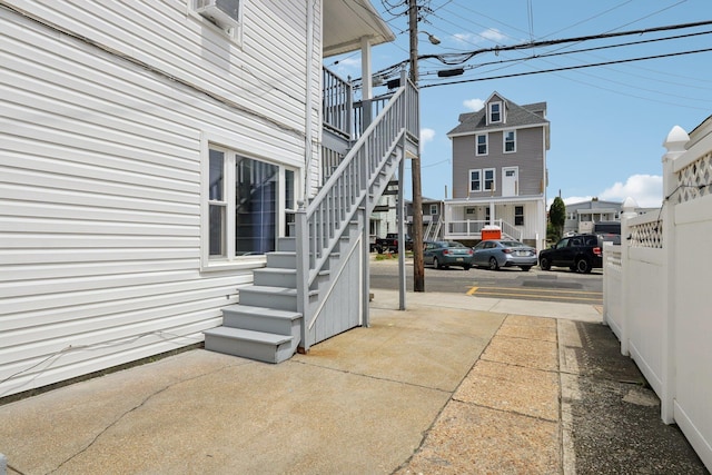 148 E Burk Ave Unit 3, Wildwood, NJ 08260 - view of patio / terrace with stairs
