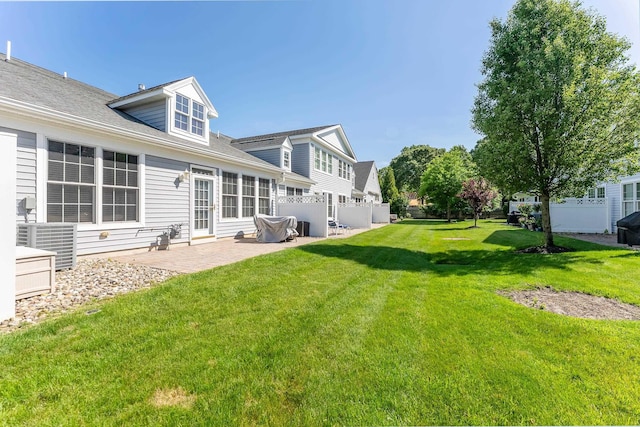 7 Herron Ct Unit 40, Cape May Court House, NJ 08210 - view of yard with a patio and central air condition unit