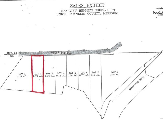 0 Clearview Dr, Union MO, 63084 land for sale