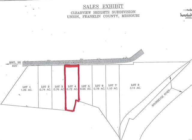 0 Clearview Dr, Union MO, 63084 land for sale