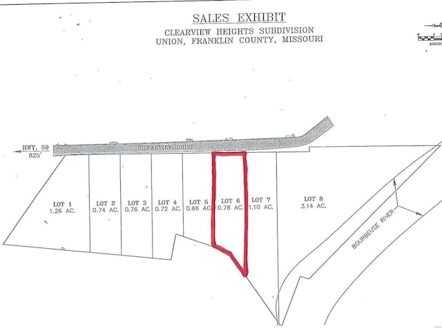 0 Clearview Dr, Union MO, 63084 land for sale