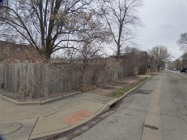 view of street