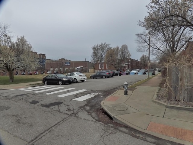 view of street