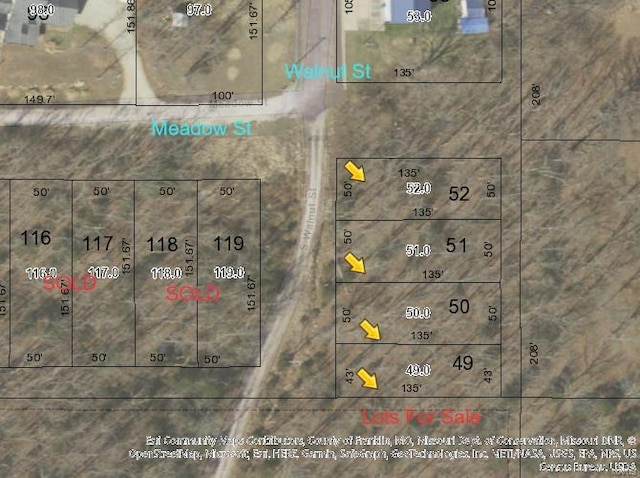 0 Walnut St, Gerald MO, 63037 land for sale