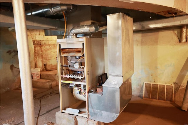 view of utility room