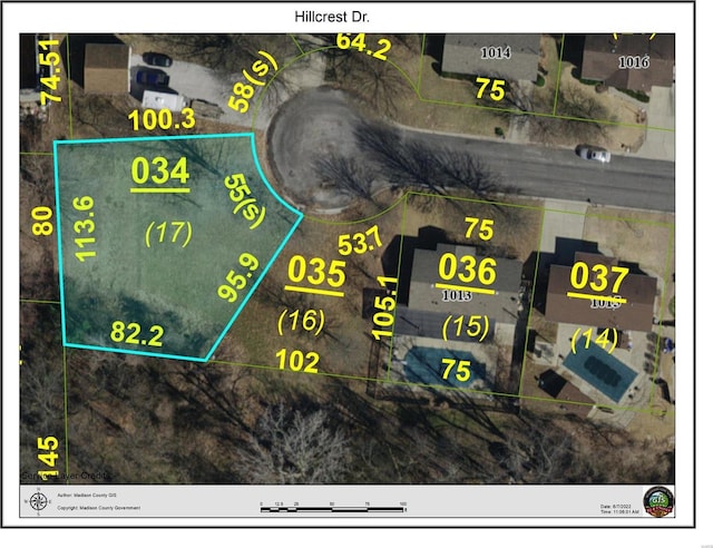 0 Hillcrest, East Alton IL, 62024 land for sale