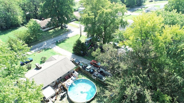 view of birds eye view of property