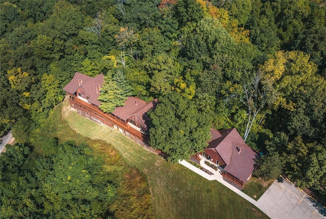 view of birds eye view of property