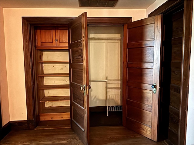 view of closet