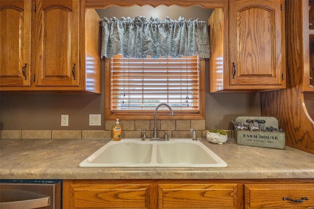 kitchen with sink