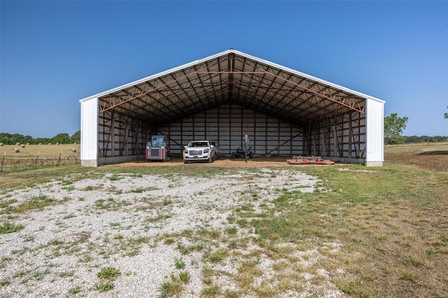 view of home's exterior with a carport