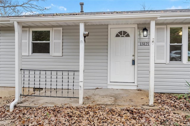 view of property entrance