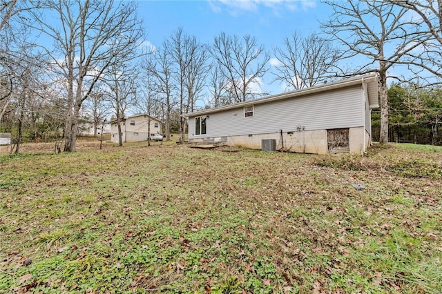 exterior space with central AC unit